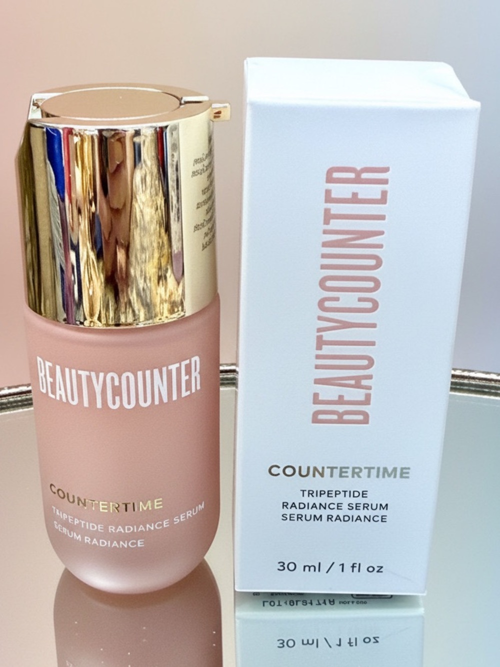 Beautycounter Countertime Tripeptide Radiance Serum Anti-aging Full Size 1oz.